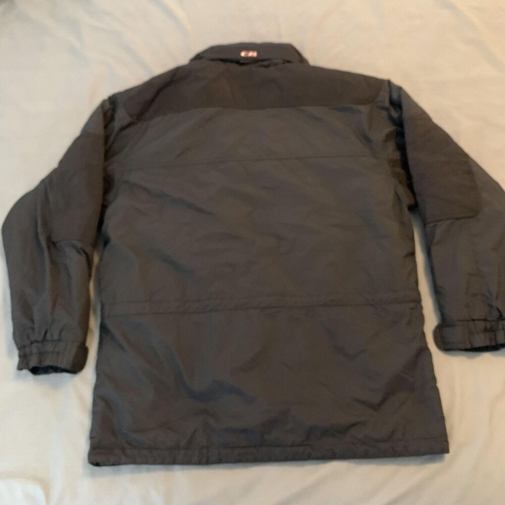 Vintage‎ CB Sports Assault Jacket Mens Medium Black Insulated Parka 80s 90s - Picture 6 of 7